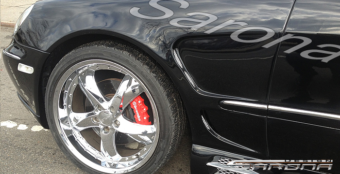 Custom Mercedes S Class Fenders  Sedan (2000 - 2006) - $799.00 (Manufacturer Sarona, Part #MB-003-FD)